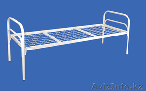 Кровати металлические двухъярусные для рабочих, кровати металлические оптом. - Изображение #1, Объявление #1428550