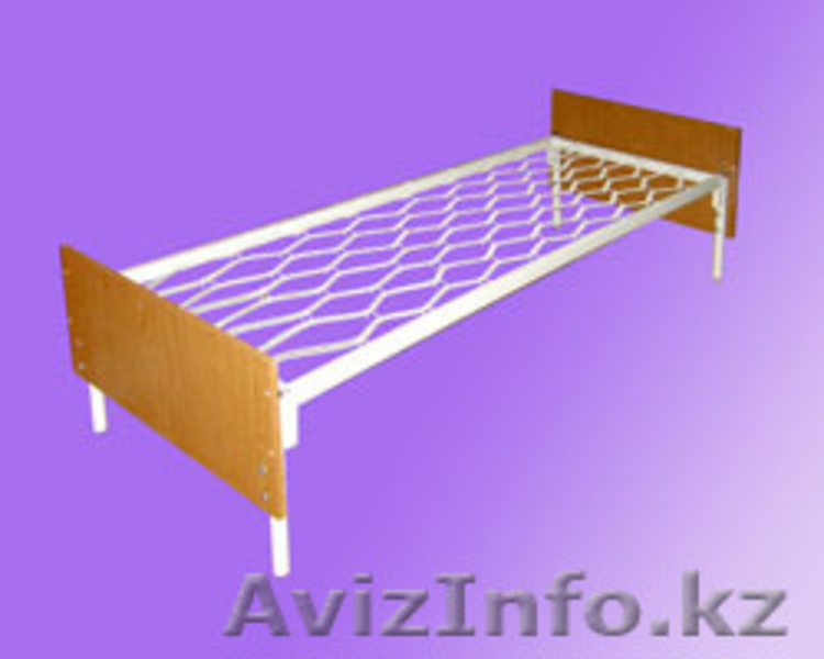 Кровати металлические двухъярусные для рабочих, кровати металлические оптом. - Изображение #3, Объявление #1428550